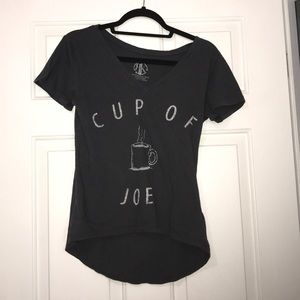 NWOT “Cup of joe” coffee t-shirt!